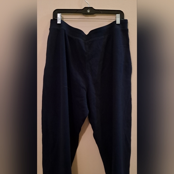 POLO Ralph Lauren Thermal Waffle Knit Pajama Pants XL Navy EUC - Picture 5 of 10